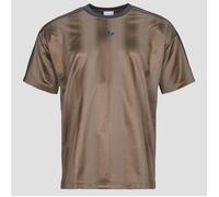 adidas T shirt adidas Adicolor Jacquard Jersey in Brown EU M