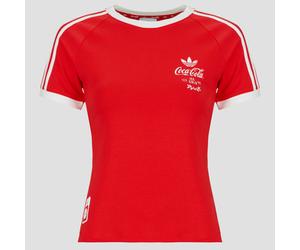 adidas T shirt ADIDAS X COCA-COLA 3-STRIPES T-Shirt in Red EU L