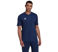 adidas T-Shirt Mens Entrada 22 Football Cotton Adult Navy Teamwear Top