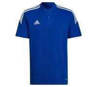 adidas T-Shirt Mens Football Polo Shirt Blue Sports Teamwear Top Condivo
