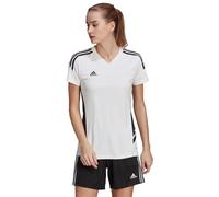 adidas T-Shirt Womens Condivo 22 Football Sports Jersey White Teamwear Top