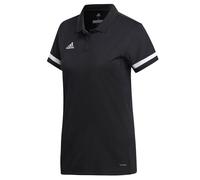 adidas T19 Football Polo Shirt Womens Sports Hockey Teamwear Black