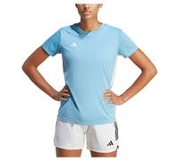 adidas Tabela 23 Short Sleeve T-Shirt Light Blue White Women - M