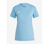 adidas Tabela 23 Short Sleeve T-Shirt Light Blue White Women - XS