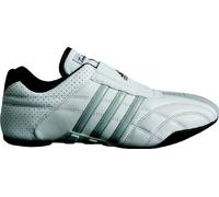 Adidas Taekwondo AdiLux Shoe White with Grey Stripes