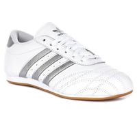 Adidas Taekwondo Athletic Lace Up Womens Trainer In White Silver UK 3 - 8