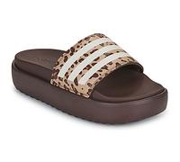 adidas Tap-dancing ADILETTE PLATFORM in Brown 5
