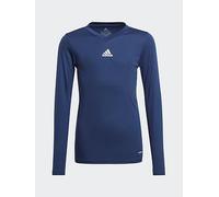 adidas Team Base Youth Tee - Navy, Navy, Size 5-6 Years Navy
