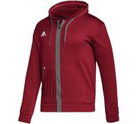 adidas Team Issue Full Zip Hoodie Purple XL
