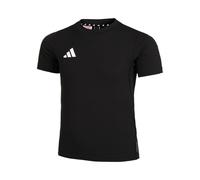 adidas Teamwear Running Shirt Kids - Black, White, Size 116