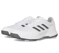 adidas Men's Tech Response 3.0 Golf Shoes, Footwear White/Dark Silver Metallic/Silver Metallic, 12 Wide