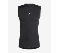 adidas Men's Techfit Compression Training Sleeveless T-Shirt, Black, XL
