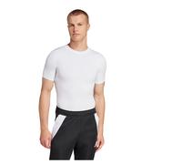 adidas Men Adult Techfit Short Sleeve TEE Men 2XL White