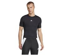 adidas Men Adult Techfit Short Sleeve TEE Men XL Black
