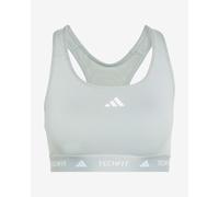 adidas TECHFIT Sports Bra Greenish Grey - XS