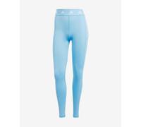 adidas Techfit Stash Pocket Leggings Light Blue Women - XL