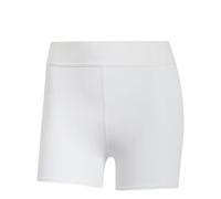 Adidas Techfit Stay In Play 5´´ Short Leggings White L Woman