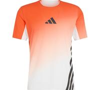 Adidas - Technical, lightweight T-shirt with short sleeves for trail running - XPR Pro Tee White Seorim for Men in Recycled Polyester - Size S - Orange Orange S