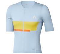 adidas - Tempo Jersey Neo - Cycling jersey size M, grey/blue