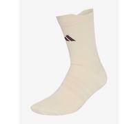 adidas Unisex Tennis Crew Socks Cushioned 1 Pair Pack Socks, wonder white/maroon, S