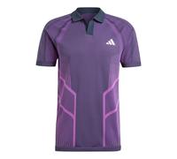 adidas Tennis Pro Seamless AEROREADY FreeLift Polo Shirt Asia Sizing 'Purple Navy' IM8894 S