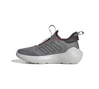 adidas TENSAUR Comfort Shoes Junior Running, Grey Three/core Black/Pure Ruby, 6 UK Child