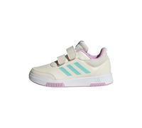 adidas Tensaur Hook and Loop Shoes Running, Chalk White/Aqua/Bliss Lilac, 2.5 UK Child