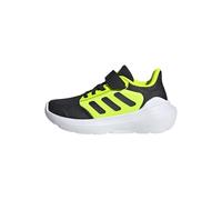 adidas TENSAUR Run 3.0 Shoes Children, Core Black/Core Black/Lucid Lemon, 12 UK Child