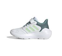 adidas TENSAUR Run 3.0 Shoes Children, FTWR White/semi Green Spark/preloved Teal, 13.5 UK Child