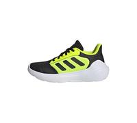 adidas TENSAUR Run 3.0 Shoes Junior, Core Black/Core Black/Lucid Lemon, 5 UK Child