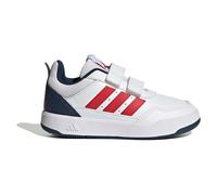 adidas Unisex Kids Tensaur Sport 3.0 Hook and Loop Kids Shoes, FTWR White/Collegiate Red/Collegiate Navy, 10 UK Child