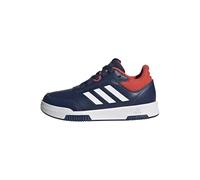 adidas Tensaur Sport Training Lace Shoes Running, Dark Blue/FTWR White/Bright red, 12.5 UK Child