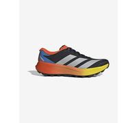 adidas Terrex Agravic 4 Men's Trail Running Shoes, Black/Grey/Orange - KJ1291, Black Grey Orange, 7.5 UK