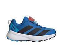 adidas Terrex Agravic BOA Junior Trail Running Shoes | UK J5 in Semi Impact Orange/Ray Blue/Core Black
