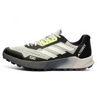 Adidas Terrex Agravic Flow 2.0 Men's Trail Running Shoes Men's | Running Trainers | Wonder Silver / Crystal White / Lucid Lemon | UK Size 11.5