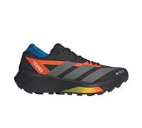 adidas Terrex Agravic GORE-TEX 2 Men's Trail Running Shoes | UK 8 in Core Black/Grey Four/Impact Orange