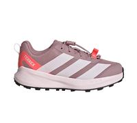adidas Terrex Agravic Juniors Trail Running Shoes | UK J1 in Magic Mauve/Distilled Pink/Solar Turbo