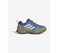 adidas Terrex AX4r Hiking Shoes Blue White Kids - 35