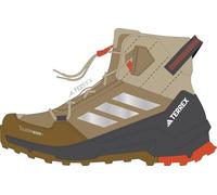 adidas Terrex AX4R Mid Climawarm+ Hiking Shoes Kids, Cardboard/Matte Silver/semi Impact Orange, 5 UK Child