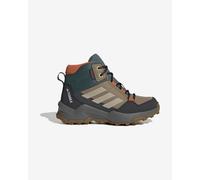 adidas Terrex AX4R MID RAIN.RDY Hiking Shoes, Cardboard/Savannah/semi Impact Orange, 6.5 UK Child