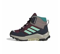 adidas Unisex Kids Terrex Ax4R Mid Rain.Rdy Hiking Shoes, Maroon/Pulse Mint/Chalky Brown, 12.5 UK Child