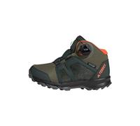 adidas Terrex BOA Mid RAIN.RDY Hiking Shoes Trail Running, Shadow Green/Pulse Olive/Impact Orange, 6.5 UK