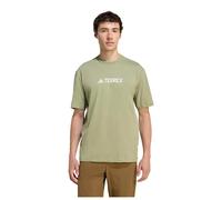 adidas Terrex Classic Logo short sleeve T-shirt olive green - L