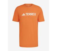 adidas Terrex Classic Logo T-shirt short sleeve orange white - XL