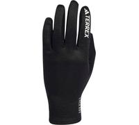 adidas Terrex COLD.RDY Running Gloves Black Fleece Mens Womens 3 Stripes