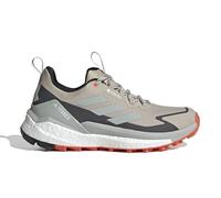 adidas Terrex Free Hiker 2 Low GTX - Women's Hiking Shoes, Wonder Beige Core Black Semi Impact Orange, 5.5 UK