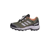 adidas Terrex Gore-TEX Hiking Shoes, Olive Strata/Silver Dawn/Amber Tint, 2 UK