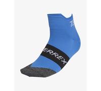 adidas Terrex Heat.Rdy Trail Running Speed Socks Blue White - XS
