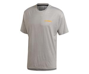 adidas TERREX HIKE T-SHIRT TEE TOP GREY WALKING HIKING QUICK DRYING MEN'S GYM OG