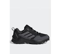adidas Terrex Kids Ax4R Rain Ready Waterproof Hiking Shoes, Cblack/Grefou/Greysix, Size 3 Older Cblack/Grefou/Greysix